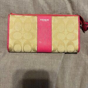 Coach clutch wallet